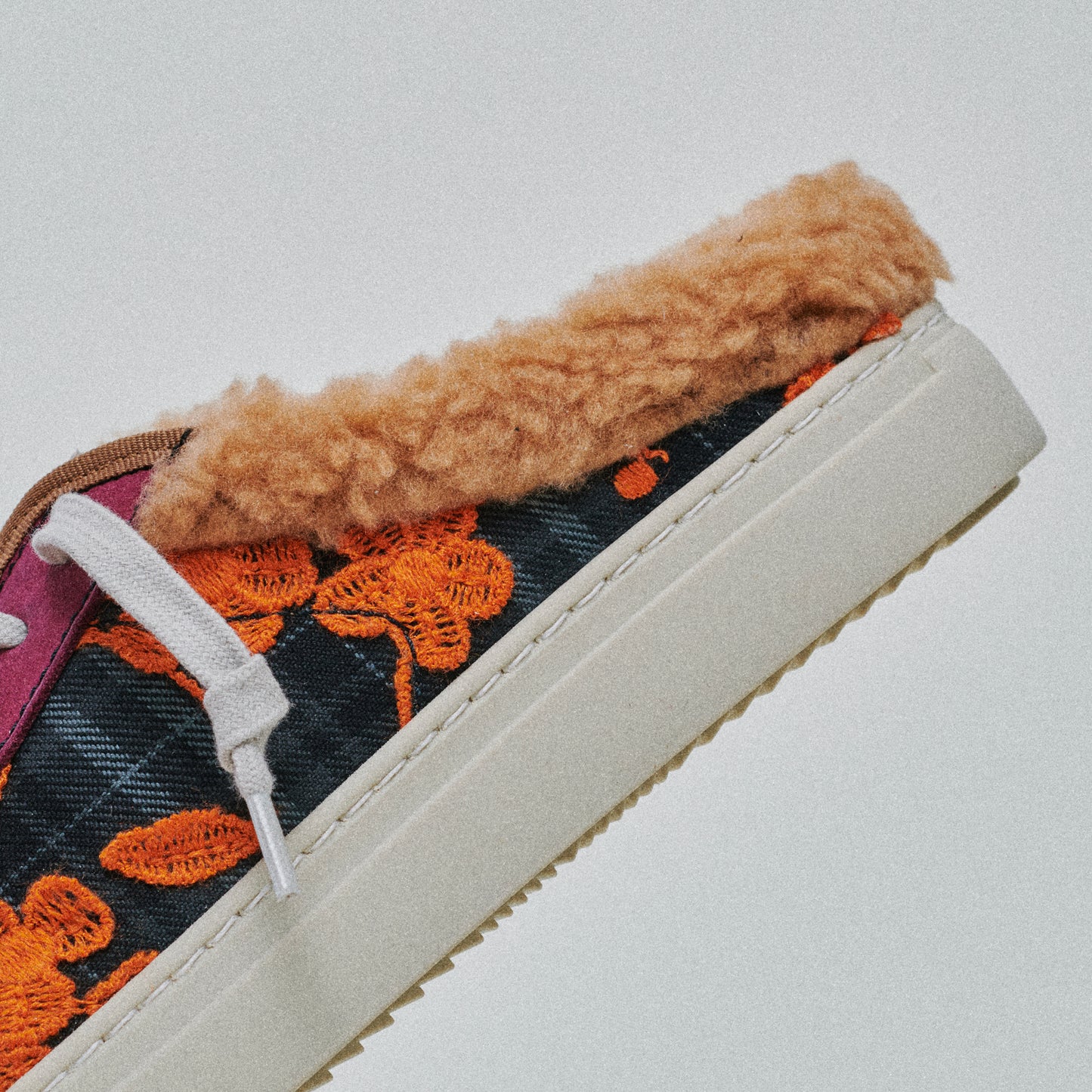 THE11 SABOT _ 14114 | Orange Embroidery
