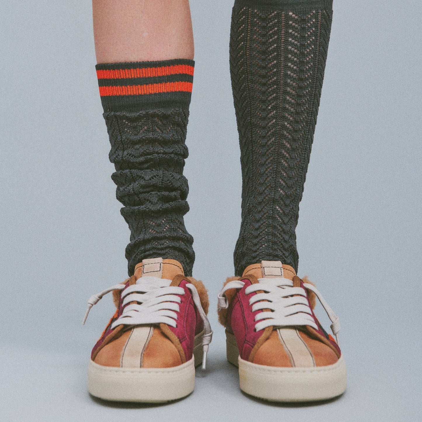 THE11 SABOT _ 14114 | Broderie Orange