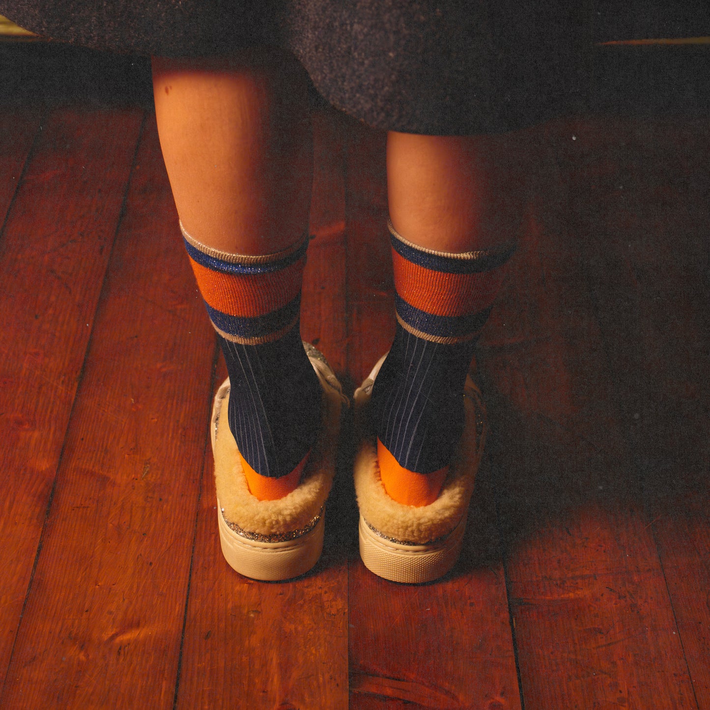 THE11 SABOT _ Silver Sled Clog | Xmas Drop