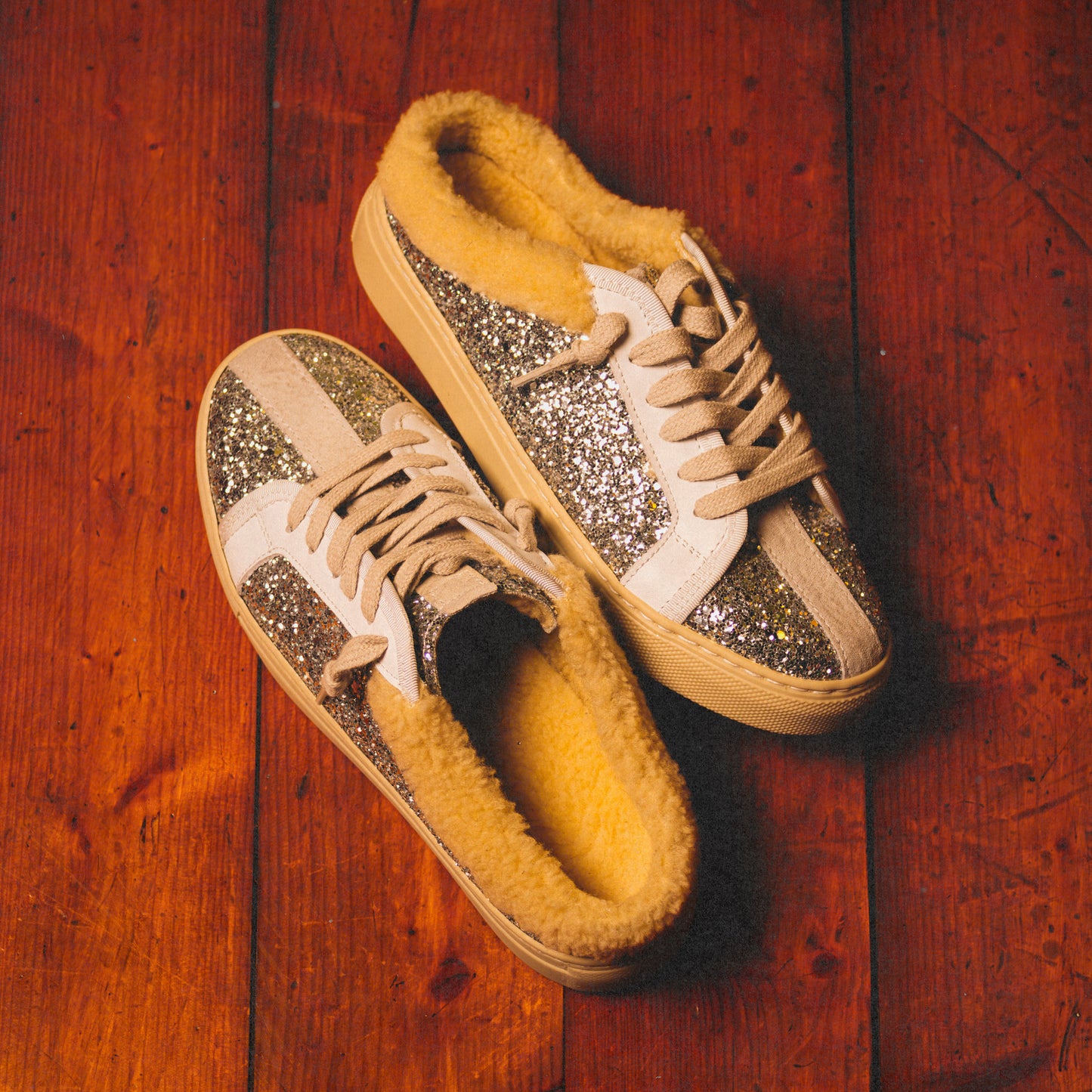 THE11 SABOT _ Silver Sled Clog | Xmas Drop