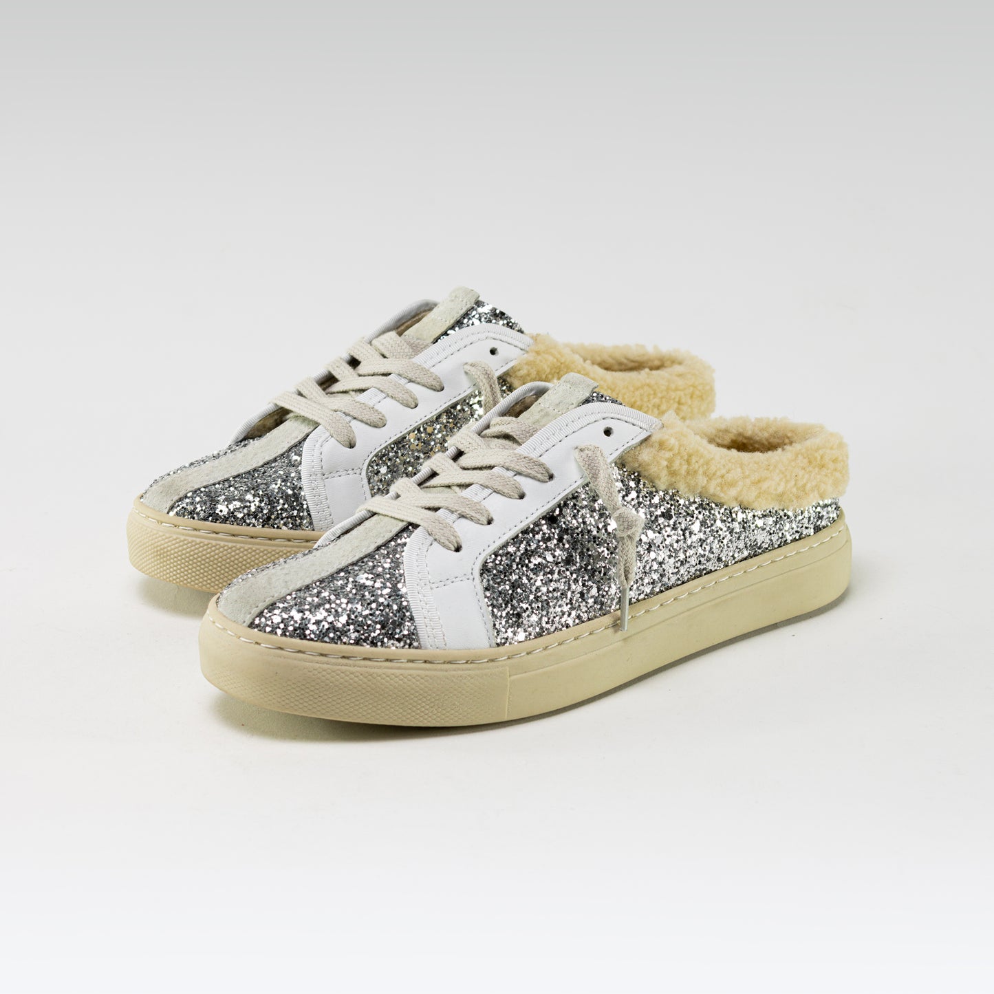 THE11 SABOT _ Silver Sled Clog | Xmas Drop