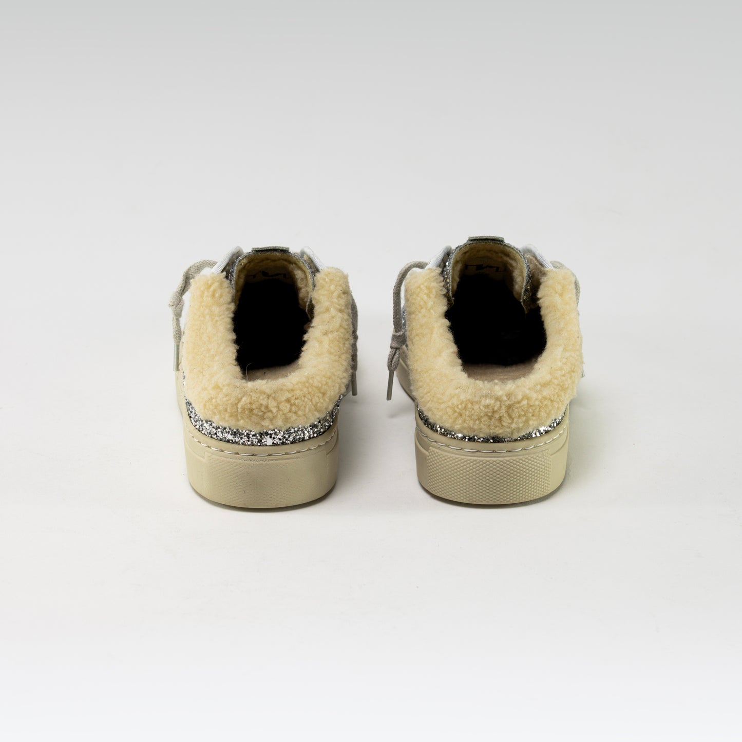 THE11 SABOT _ Silver Sled Clog | Xmas Drop